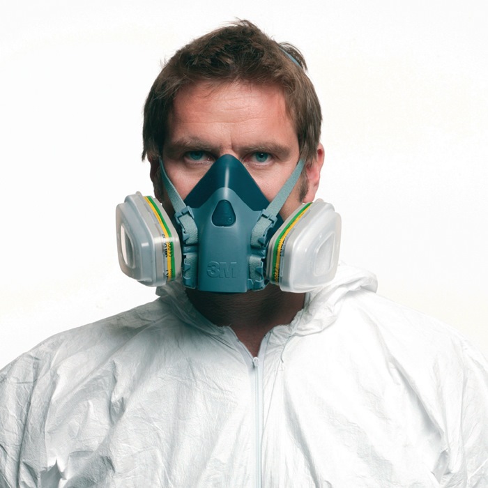 Demi-masque 3M de protection respiratoire 