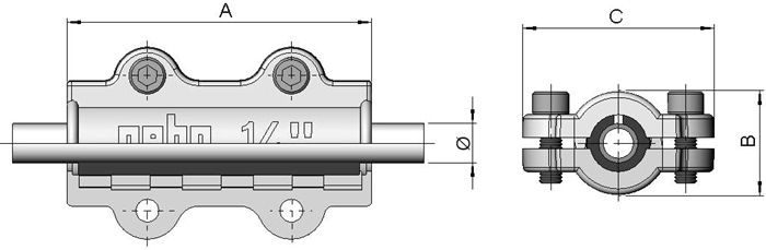 Gebo Dichtschelle DN25 1 Zoll (33,7 mm)